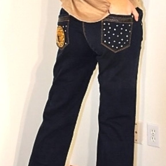 Tara's Elegance- Decorative ,denim Jean, size12. tags,new with tag - Picture 6 of 15